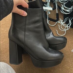 Steve Madden Platform Ankle Boots